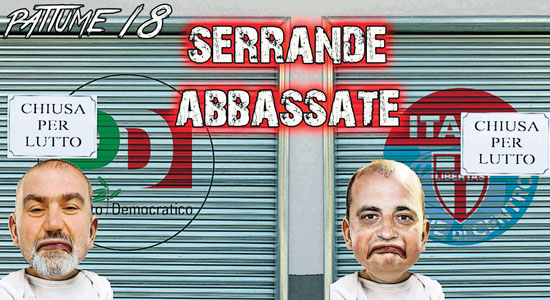 Serrande abbassate