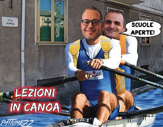 Lezioni in canoa