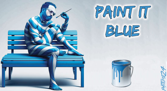 Paint it blue